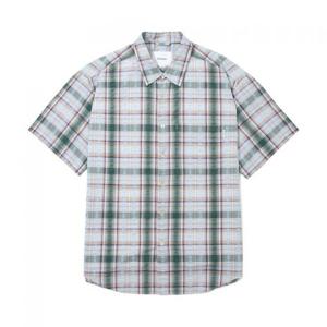 커버낫 멀티 체크 하프 셔츠 394516