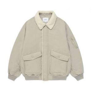 커버낫 패디드 카라 MA-1 자켓 베이지 395022