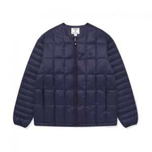 커버낫 [ X WRANGLER] 소매 절개 콜라보 아트웍 경량 패커블 덕 점퍼 네이비 394915