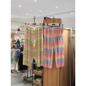 베네통키즈6 레인보우 보드레 플리츠 팬츠 2컬러 QAPT0363126SS