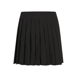 [핑골프](사은품증정) 여성 로고 테잎 플리츠 큐롯 스커트 (121E1PC181_BK)