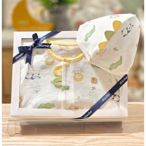 압소바 HK(아기선물) 딩동 반소 바디슈트(모자)26년여름신상 (1A1310628)