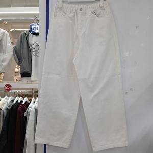 [에꼴리에][모다부평]벌룬 스트레이트 면바지/26PT285IV_BP_BP