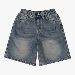 [유솔(아동)]UNI 워싱 버뮤다 데님 (2컬러) ULTH264Z1
