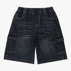 [유솔(아동)]UNI 카고 버뮤다 데님 (3컬러) ULTH264Z4