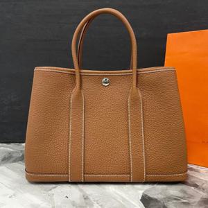 에르메스 가든파티 30 네곤다 골드 은장 H051568CK37