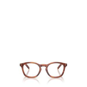 프라다 안경 PR C04V 27F1O1 STRIPED COGNAC
