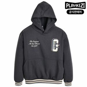 [플레이키즈프로]컨버스 키즈 바시티 후드티셔츠 E243SW341P