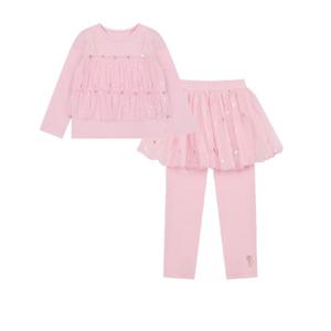 [프렌치캣(백)]PK샤티셔츠치랭셋트(Q61DDT280DP220)