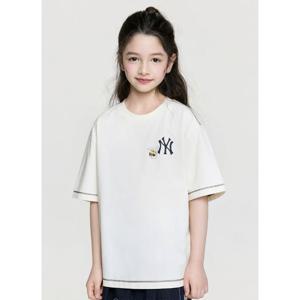 MLB키즈 모노래빗 썸머 아트웍 반팔티셔츠 (7ATSC0263NBL)