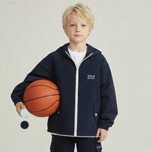 [예일키즈]예일키즈 스몰로고 나일론 바람막이 점퍼 A6S007