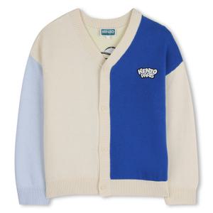 [겐조키즈][HAPPY SWEET] 팬더 아이스크림 자수 니트 카디건 (14Y) Z265AFG421