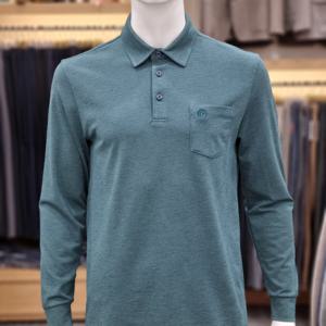 [크로커다일남성]봄 변형조직 RPC 카라티셔츠 CDAAB TS1481495_S