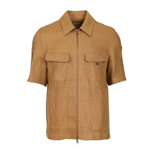 몽클레어 가죽 택 플랙스 셔츠 L1091 2F00033598J4 251