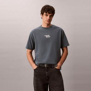 CK진  남성 헤비 오픈엔드 저지 그래픽 티(4RG248G)