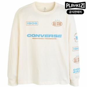 [플레이키즈프로]컨버스 키즈 파스텔 티셔츠 E253TS347P