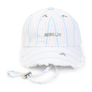 자크뮈스 메탈 로고 아티초크 코튼 베이스볼 캡 ACU00452AW0074