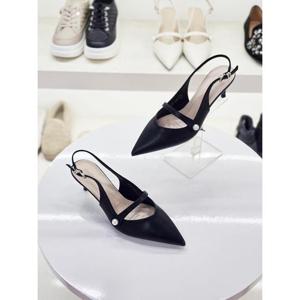 세레스 세이브존03 여성 포인티드토 메리제인 진주 포인트 슬링백 힐(6cm) AQTR662A-6