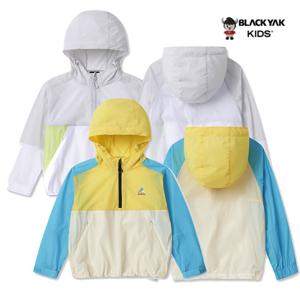 [블랙야크키즈]남여공용 한여름까지 가능한 우븐 경량 아노락 바람막이자켓[1BKJKMU903]