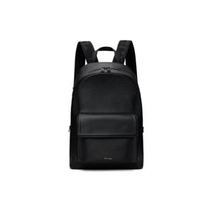 26 SS 폴스미스 남성 블랙 로고 스탬프 백팩 261260M166001