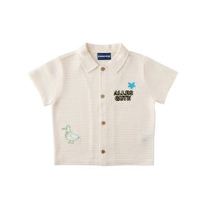 리틀그라운드-데님인더박스-CR니트라이크카라셔츠76311-213-01