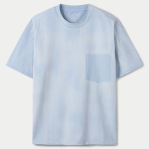 [시리즈(series)]포켓 워싱 세미루즈 반팔 티 SATAM25512BUL