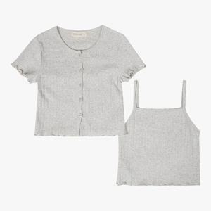 [일로딜로]펀칭 가디건 나시세트IDRA2640Z