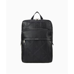 캘빈클라인 CALVIN KLEIN JEANS 라지 엠보스드 엠블럼 슬림 스퀘어 백팩 4D3328G UB1 4D3328GUB1 397044