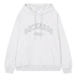 [버커루]공용 C/P 쭈리 후드티셔츠L/GREY B253Z100211P_US