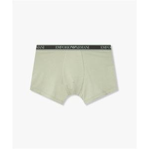 엠포리오아르마니 EMPORIO ARMANI UNDERWEAR 남성 라인 로고 밴딩 코튼 드로즈_라이트 그린 0816112083 2601712724 395976