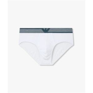 엠포리오아르마니 EMPORIO ARMANI UNDERWEAR 남성 빅 이글 로고 밴딩 브리프_화이트 0816111028 2601712592 395705