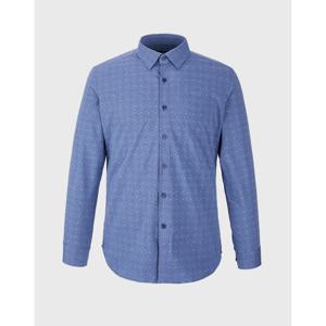 [트레몰로][TREMOLO] 올오버 캐주얼 G블루 셔츠_TRNNLXY1311