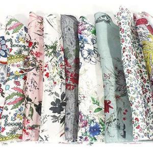 [강물처럼]빅사이즈패턴스카프 R165L407 자연섬유나염인견스카프