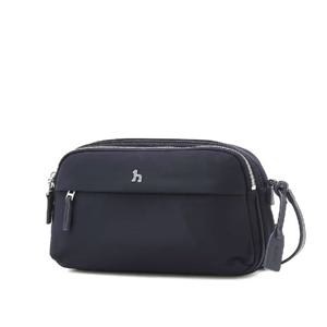[헤지스] 네이비 나일론 로고 크로스백 S /HJBA5F711N2