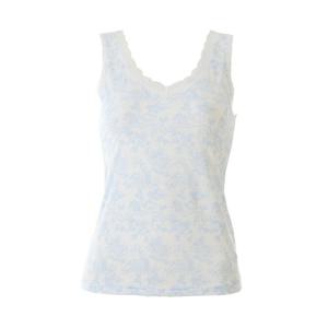 와코루 (런닝+팬티)시원한 냉감소재 쿨소재  화사한 플라워프린트[WLG2625RLGC625T]