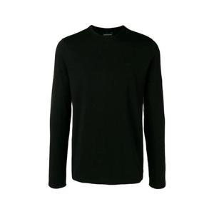 24SS 엠프리오 아르마니 맨즈 8N1T811J0AZ0999 블랙 코튼 T 셔츠 8N1T811J0AZ0999 TP573542784