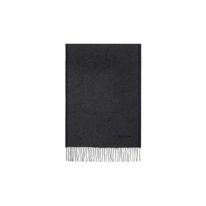 26 SS 페라가모 남성 네이비   그레이 자수 스카프 232270M150004