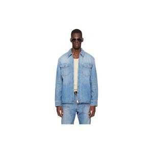 26 SS 베르사체 남성 블로 데님 집업 셔츠 261404M192008