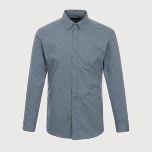 [트레몰로]TL4YC451B_남성 봄 울오버 도트 솔리드셔츠