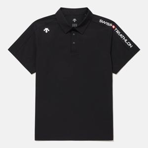 [데상트공식] 스위스 트라이애슬론 쿨링 폴로 반팔 티셔츠 SR221IPS56