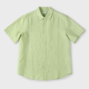 빠니깔레 리넨 혼방 반소매 셔츠 S-RCSH04