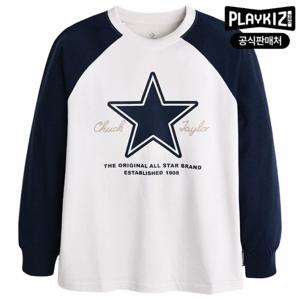 [플레이키즈프로]컨버스 키즈 스타 티셔츠