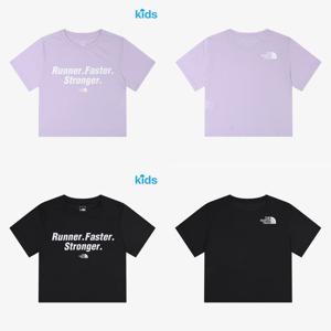 노스페이스 키즈 NT7US33 여아 플레이부스트 반팔 티셔츠