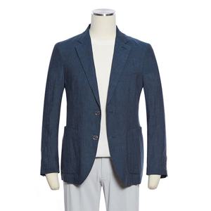 [레노마캐주얼]S/S 네이비 마 린넨 100프로 캐주얼 콤비 자켓 RRJMBJ51A8000