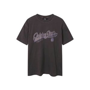 남녀공용 엔비에이 [NBA] 빅 레터링 피그먼트 반팔 티셔츠 N262TS122P