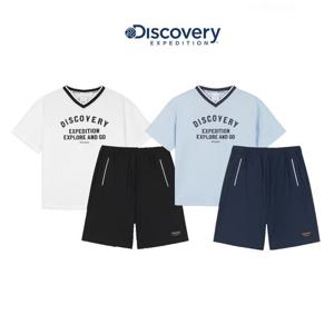 디스커버리키즈 DKAZ32063 키즈 프레시벤트 메쉬 반팔티+팬츠 2SET