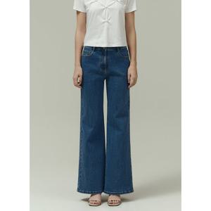 [잇미샤][잇미샤] 백포켓 엠브로이더리 데님 팬츠 (ITP4DPT8600)