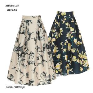 [미니멈]MD 플레어 플라워 스커트  MD MMZAAWS2020CR