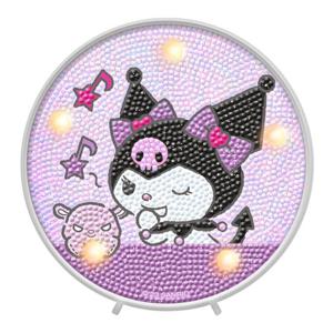 [하비스]산리오 쿠로미 바이올렛 보석십자수 무드등 BSM-002N