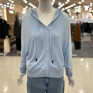 [숲]르블랑 후드 스트링 봄 가을 가디건 OC4GDT3